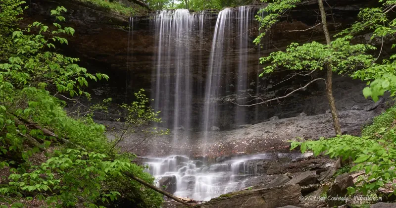 Tinker Falls — Nature's Hidden Curtain