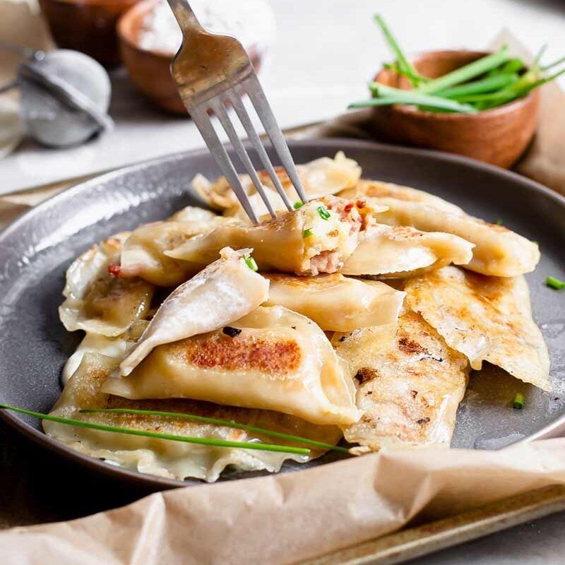 Pierogies with Veggie Filling