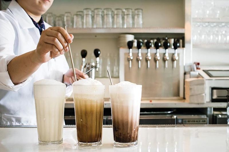 Drinking Egg Creams With No Eggs Or Cream