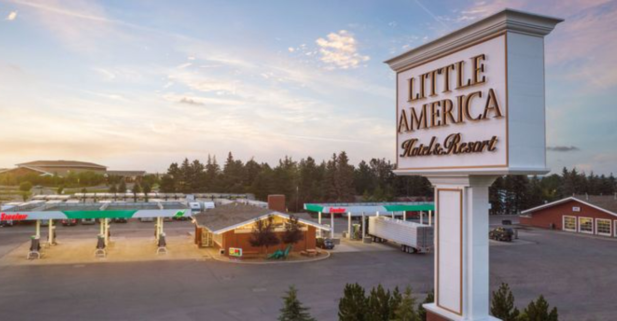 Little America Hotel And Travel Center In Wyoming Offers Classic Roadside Comfort