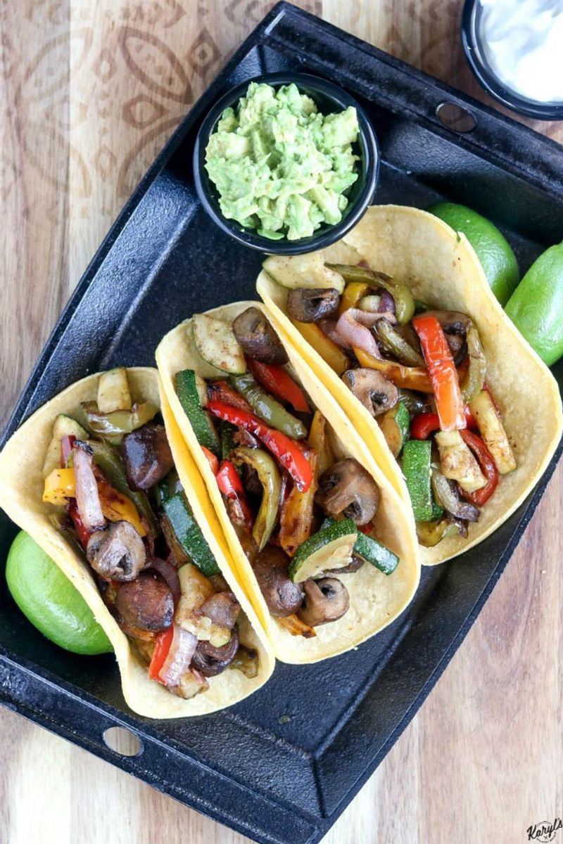 Sizzling Grilled Veggie Fajitas