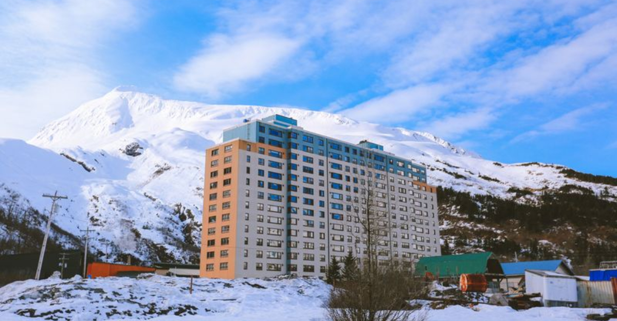 Meet Whittier Alaska, The Tiny Town Where Everyone Lives Under One Roof