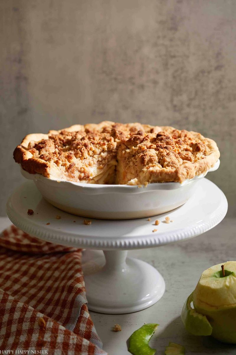 Dutch Apple Pie with Crumb Topping
