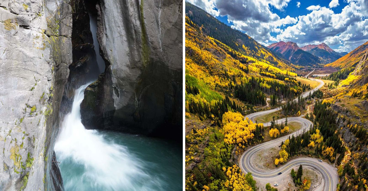 Nature Puts On A Show In The Unforgettable Scenery Of Ouray, Colorado