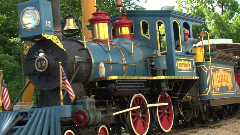 Kings Island And Miami Valley Railroad In Mason