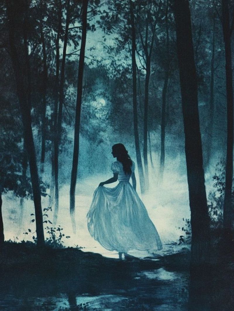 The Blue Lady of Denton Road