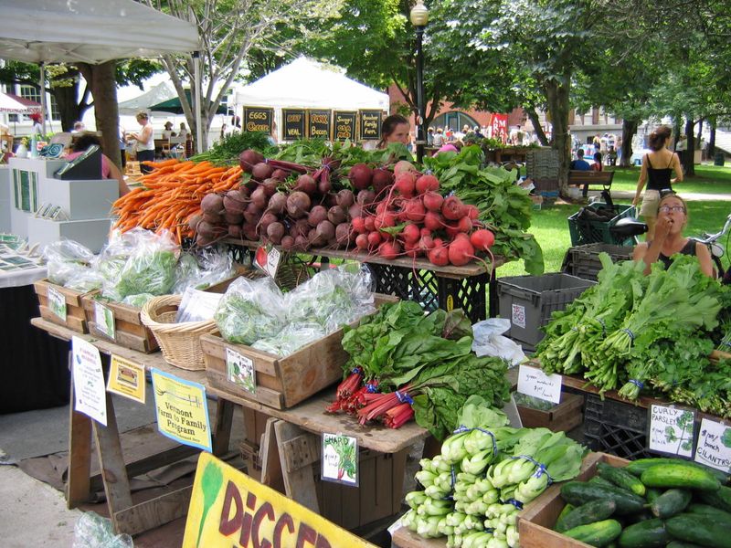 Burlington Farmers' Market, Vermont