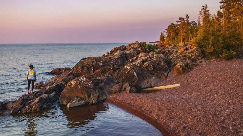 Rocky Shores And Sandy Beaches Offer Variety