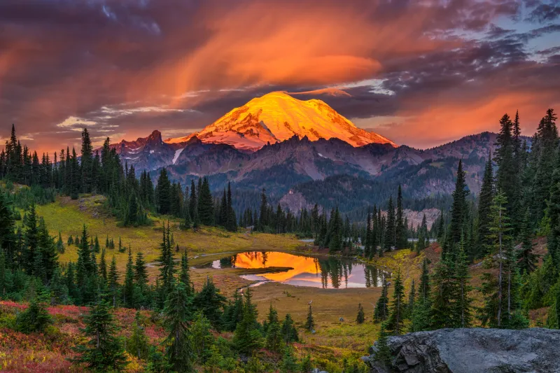 Sunrise & Chinook Pass / Naches Peak Loop (Rainier area), Oct 5–15