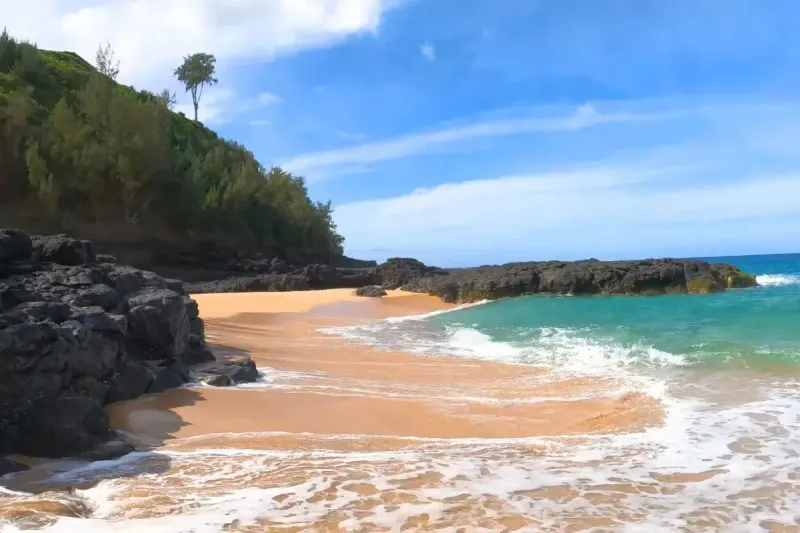 Secret Beach / Kauapea Beach (Kauai)