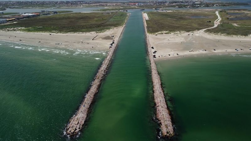 Packery Channel Jetties
