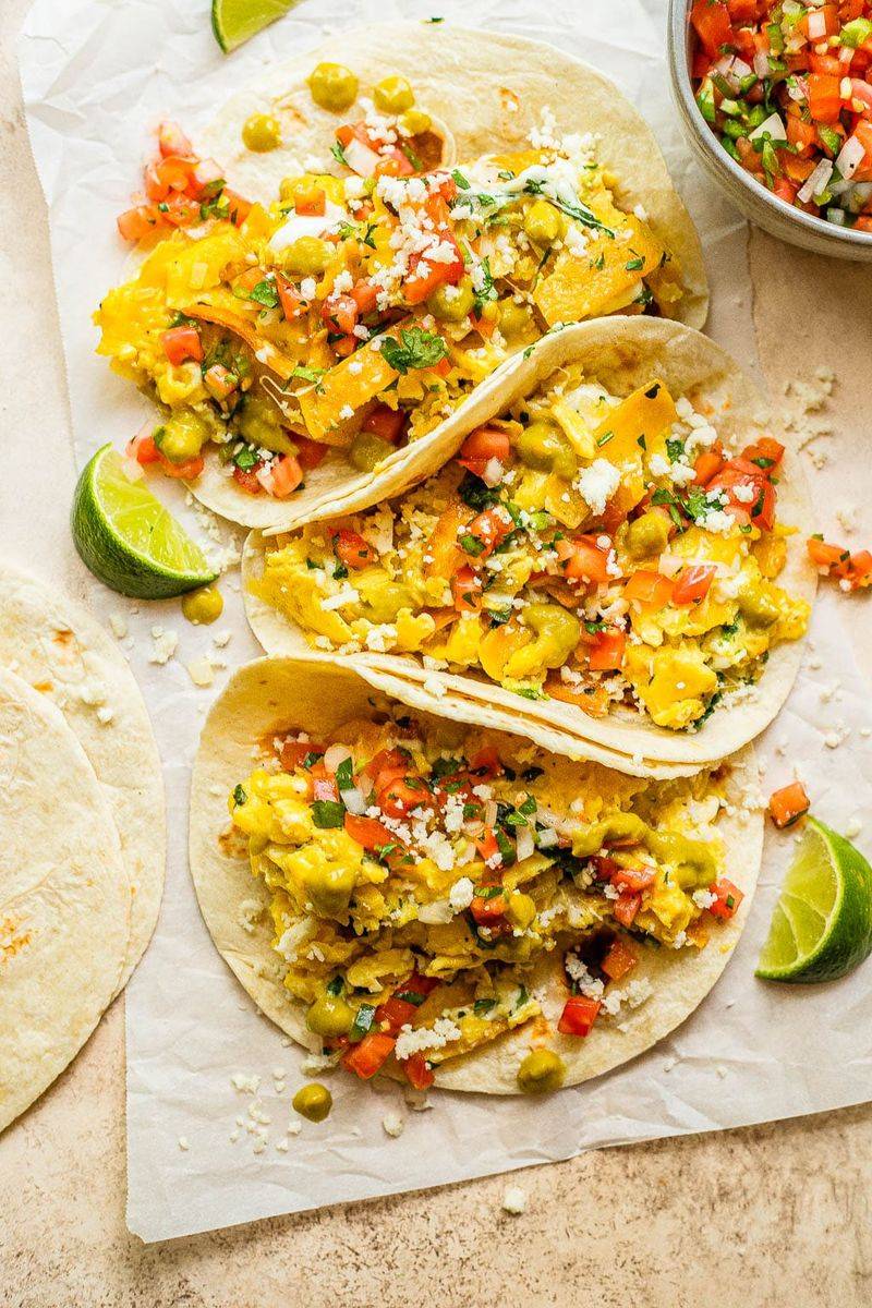 Healthy California Breakfast Tacos