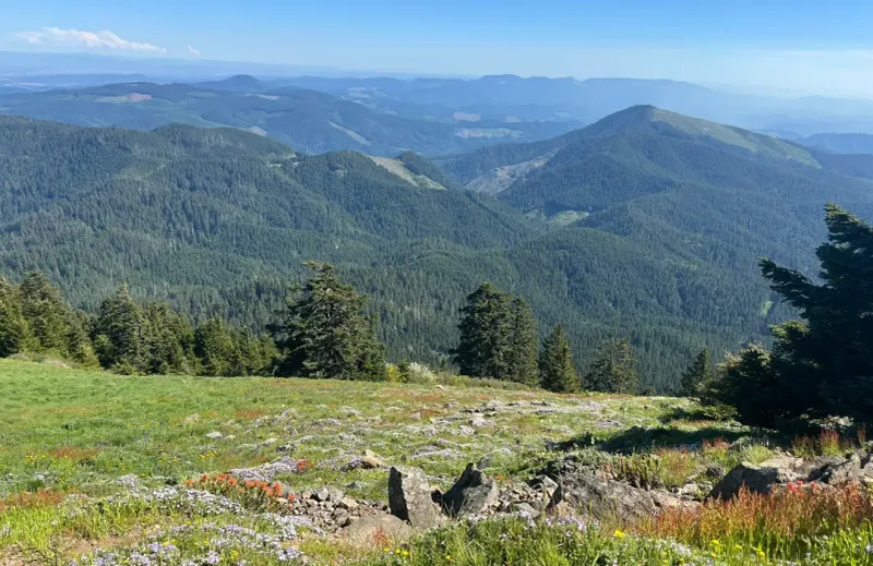 Mountain Views From Your Coast Range Basecamp