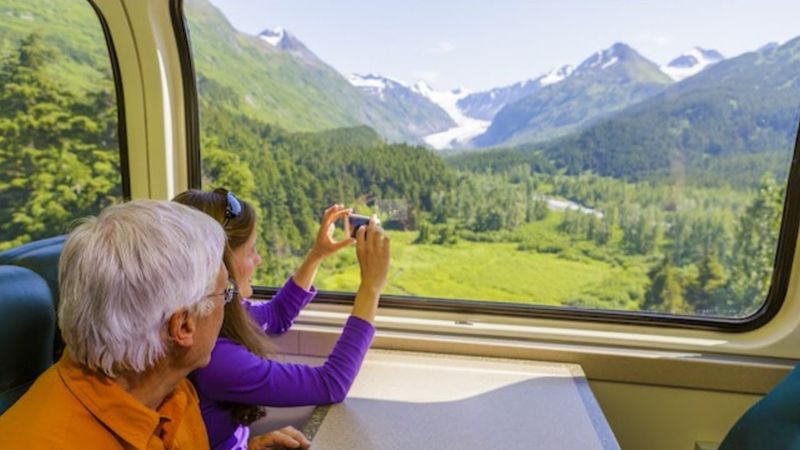Train Ride on the Alaska Railroad