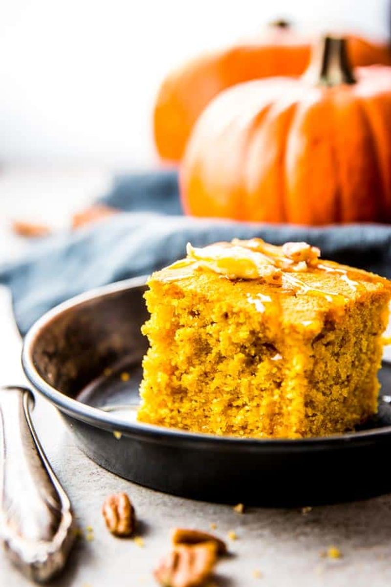 Easy Cozy Pumpkin Cornbread
