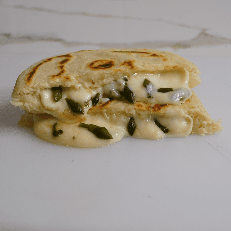 Spinach & Mozzarella Pupusas