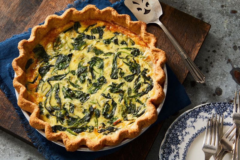 Spinach Quiche