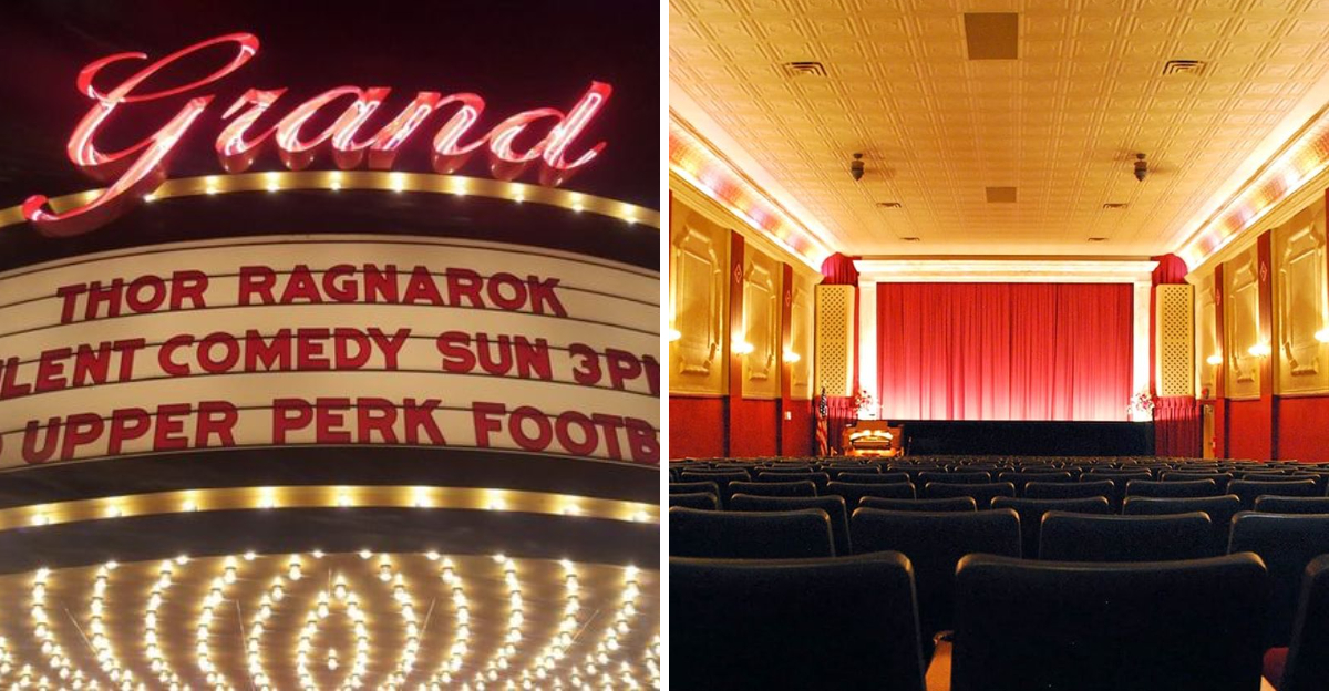 Step Back In Time At The Grand Theater In Pennsylvania That Shines With Old-School Charm