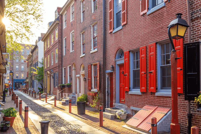 Elfreth's Alley, Philadelphia, Pennsylvania