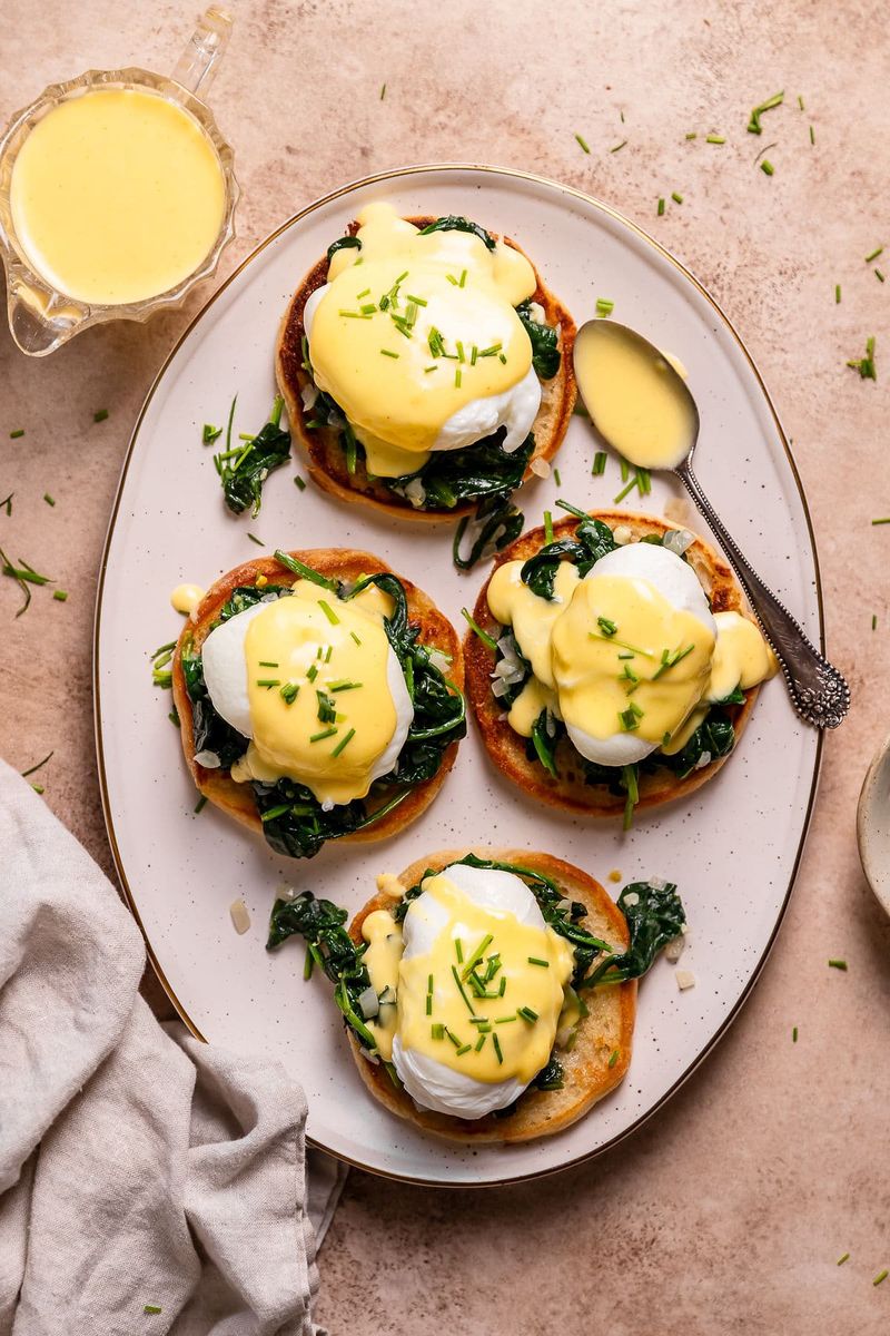 Eggs Florentine (Spinach Benedict)