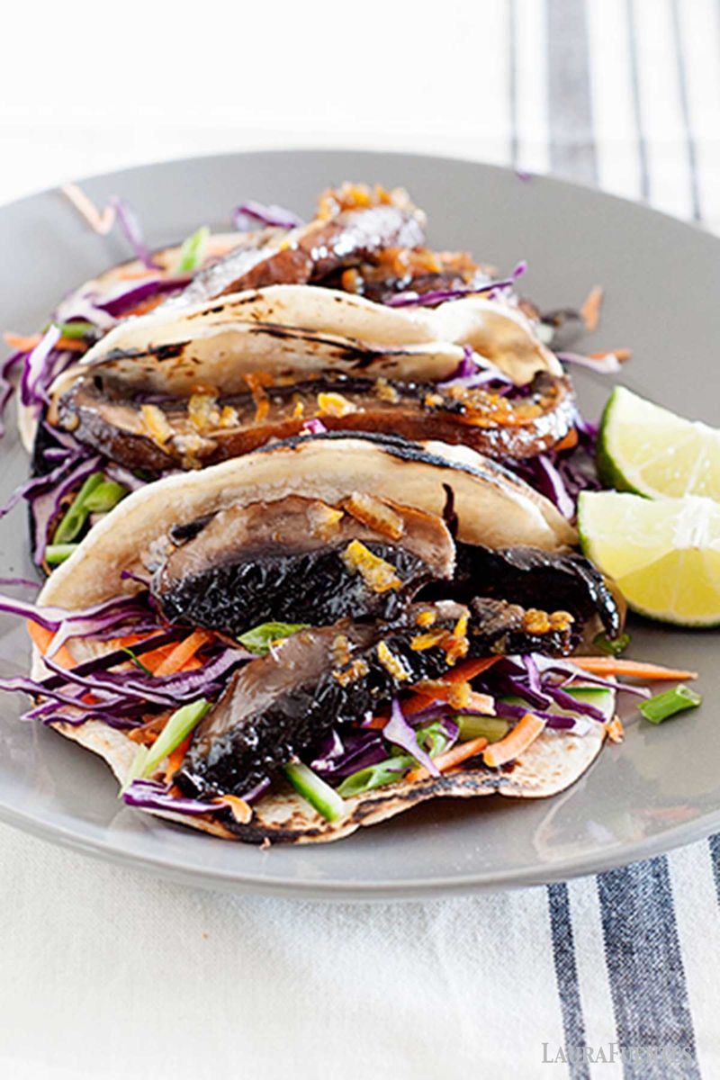 Smoky Grilled Portobello Tacos