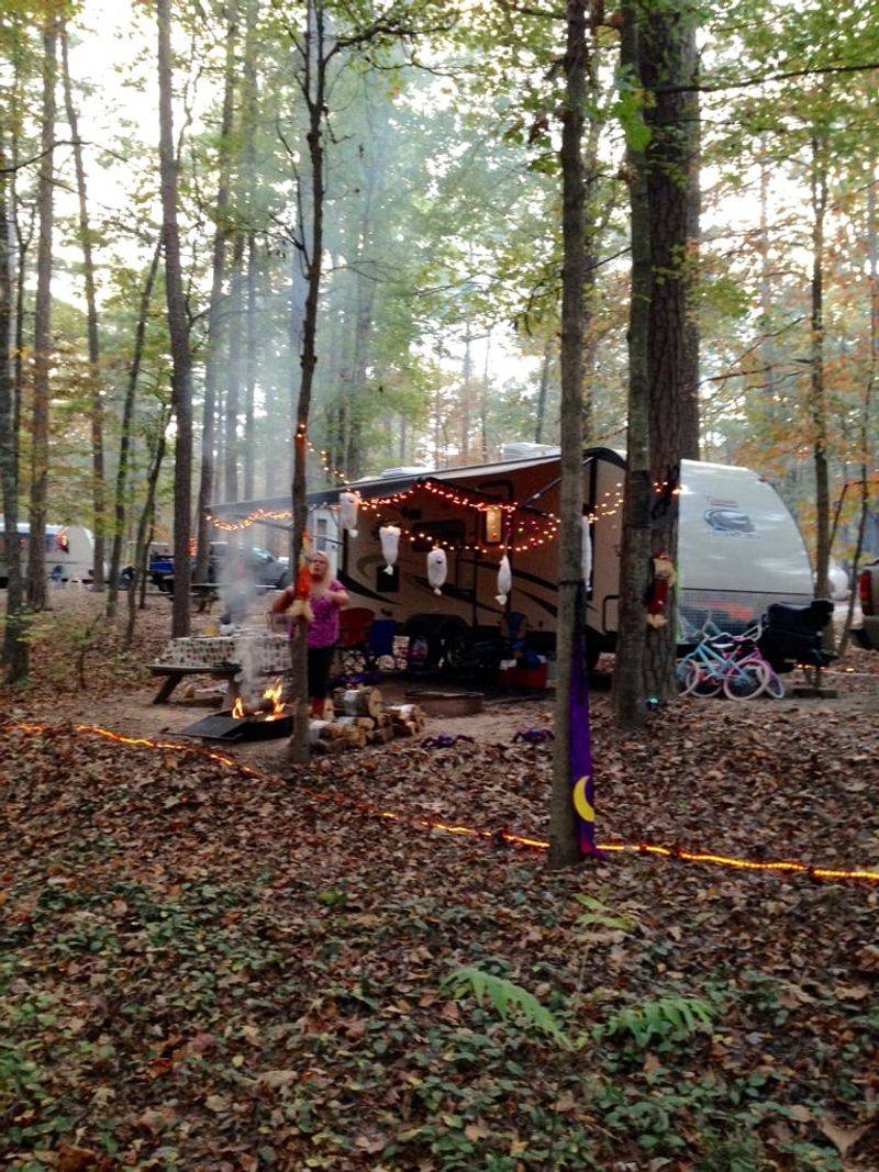 Camping In The Fall
