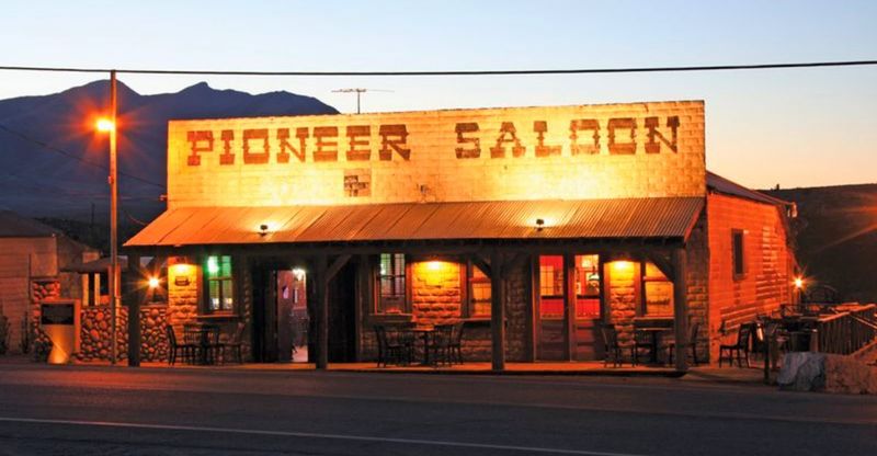 The Historic Pioneer Saloon's Neon Magic