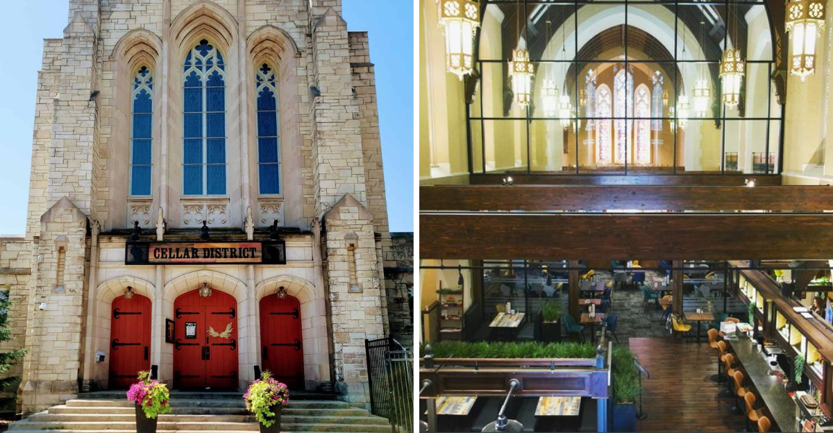 The Cellar District In Fond Du Lac, Wisconsin Feasts In A Reimagined Sanctuary