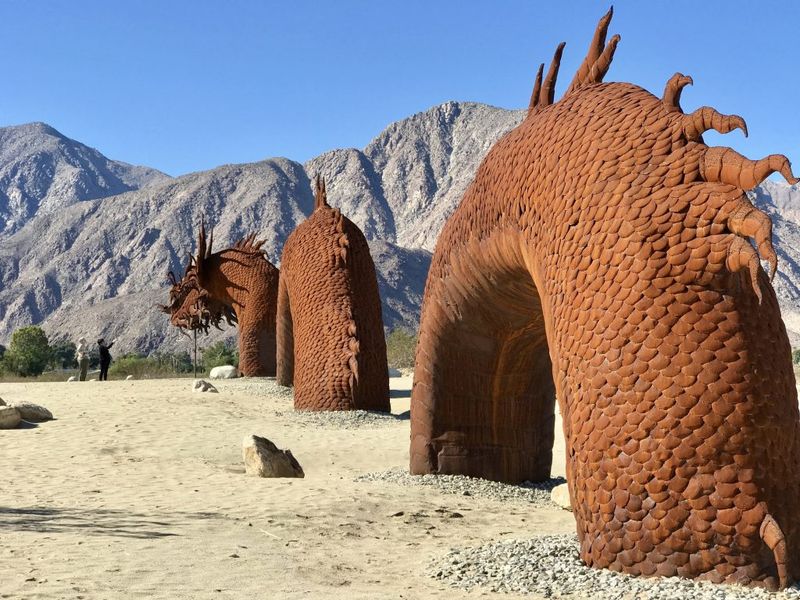 Scorpion Valley's Metal Dinosaurs