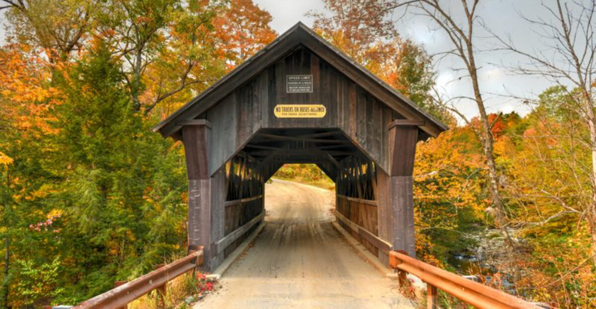 The Legend That Never Was At Vermont’s Gold Brook Covered Bridge