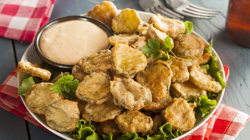 The First Fried Dill Pickle