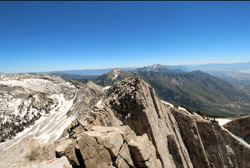 Lone Peak Via Jacob’s Ladder — Wasatch Range, Utah