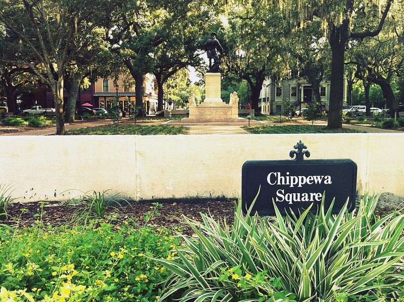 Chippewa Square in Savannah (Georgia)
