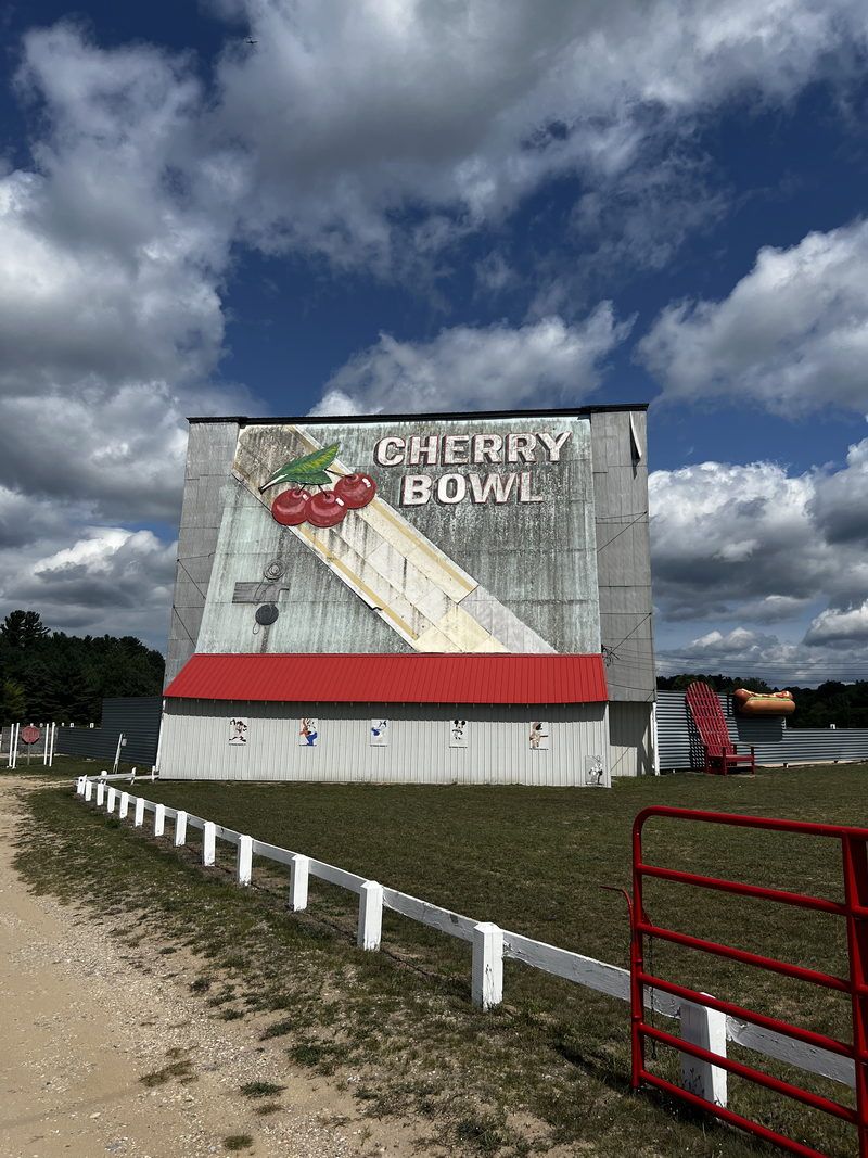 Cherry Bowl Drive In Theatre And Diner, Honor, Michigan