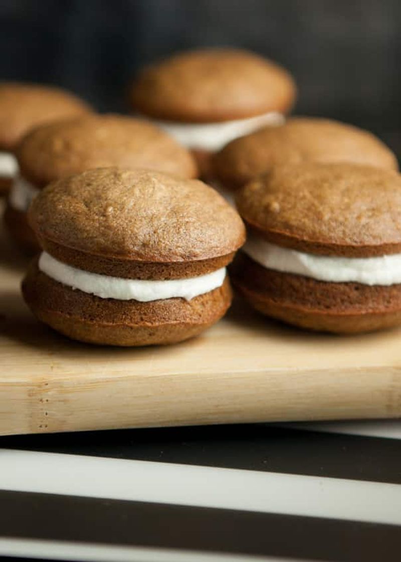 Pumpkin Whoopie Pies: Sandwich Cookie Delight