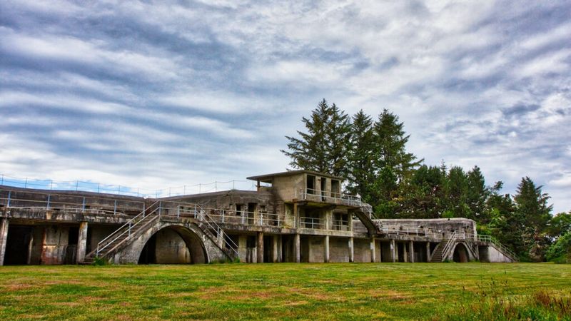 Civil War Earthworks Meet Concrete Artillery Bunkers