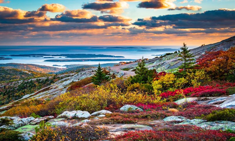 Maine's Coastal Color Explosion