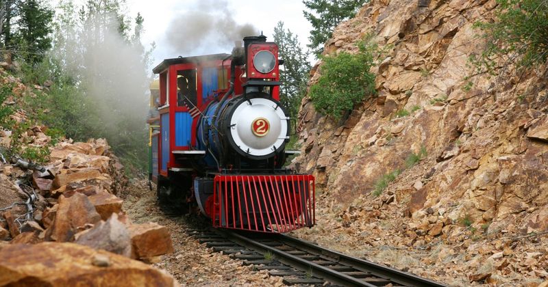 Scenic Railway Journey Through Mining Country