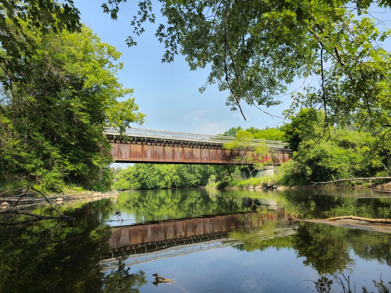 Spectacular Muskegon River Crossing