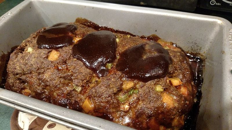 Classic Meatloaf With A Spicy Glaze