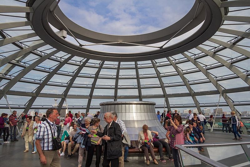 Walk Through The Reichstag Dome
