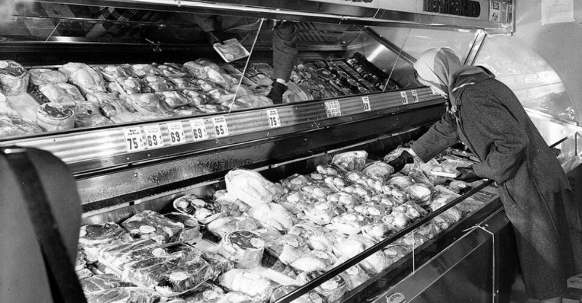 12 Fascinating Photos Showing How American Grocery Stores Evolved Through The Decades