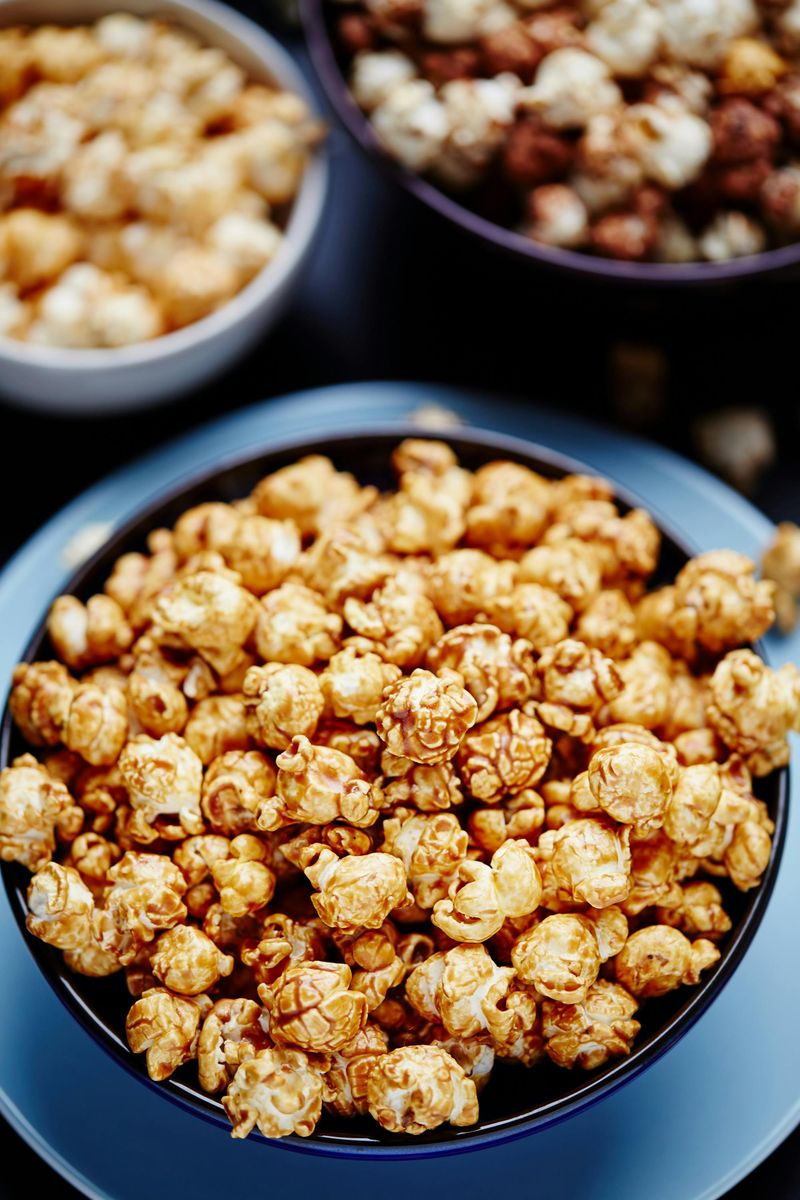 Caramel Popcorn With Sea Salt