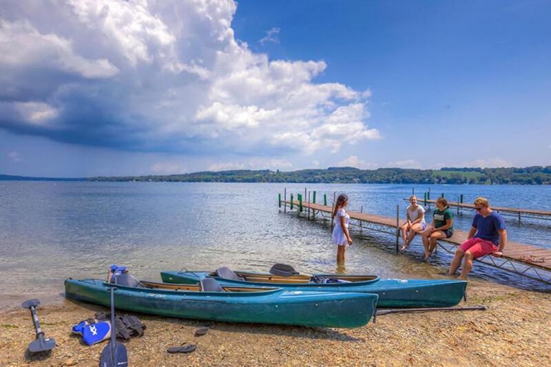 Kayaking and Paddleboarding on Keuka Lake