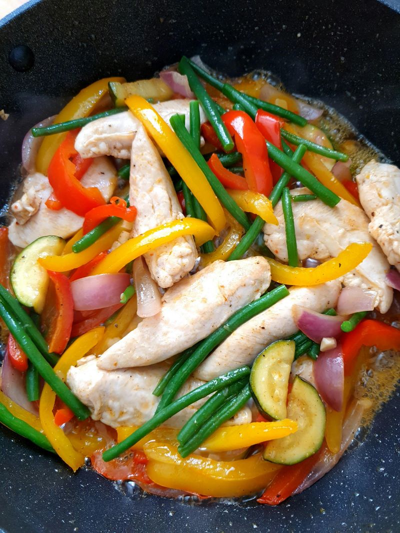 Sheet-Pan Chicken Fajitas