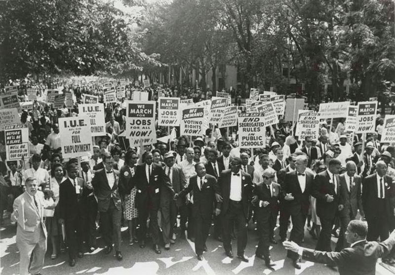 The March on Washington Drew a Quarter Million People