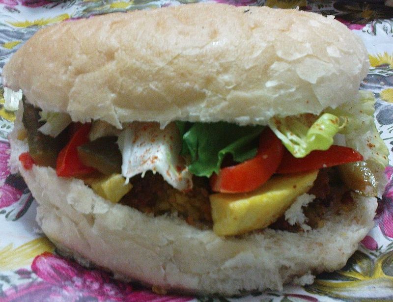 Falafel Pita Sandwich