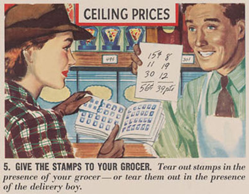 1940s: Wartime Ration Displays