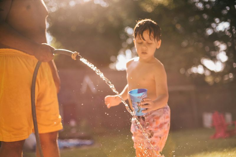 Drinking From The Garden Hose