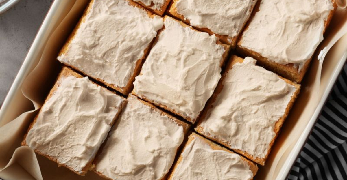 A Warm, Gooey Breakfast Cake That Feels Straight Out Of Childhood